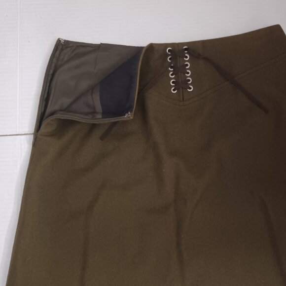 J.CREW WOMEN'S WOOL CASHMERE BLEND SKIRT - Picture 2 of 8